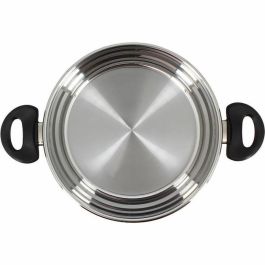 Menastyl 6020256 Horno Holandés Acero Inoxidable 24 cm Apto para Todo Tipo de Fuegos, Incluida Inducción