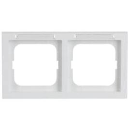 Busch-Jaeger BJ 1732-184 NSK Marco para 2 interruptores horizontal con ventana transparente, color blanco puro, termoplástico, diseño sin tornillos Precio: 21.417. SKU: B1AM34TAZR