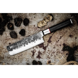 Forged Cuchillo de Carnicero FOR8720039623460 - Acero Japonés 440C, Mango Madera Dalbergia - L 17.5 cm