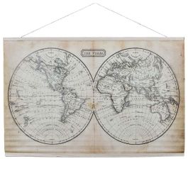 Home Deco Factory Mural Mapamundi Tela Colección Industriel 110x94 cm Precio: 10.69000031. SKU: B1F8KEJEAJ