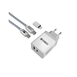 SUBBLIM Cargador Smart charger PD25W+QC3.0+C to C/Lightning cable W Precio: 17.5000001. SKU: B1H2WMGS4W