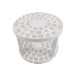 Liderpapel Soporte para Pinceles de Plástico con 46 Agujeros 14,5x14,5x10 cm