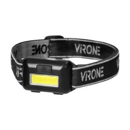 ORNO LT-7 Linterna Frontal LED con Poder de Baterias 3 AAA (Pilas No Incluidas)