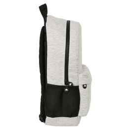 Mochila Escolar Kappa Grey knit Gris (30 x 46 x 14 cm)