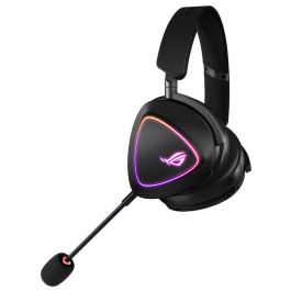 ASUS ROG DELTA II Auriculares Inalámbrico y Cableado, Bluetooth, Diadema para Juego, USB Tipo C, Negro, Ref: 90YH03W0-BHUA00