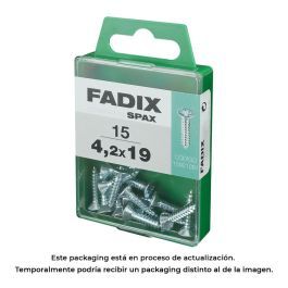 Fadix 10921997 Caja 15 Unid. Tornillo Rosca Chapa CP Cinc 4,2x19mm Precio: 2.50000036. SKU: S7913628