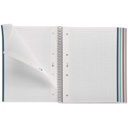 Bloc Miquelrius Eco Design Notebook 4 Micro.Tapa Dura A4 120H 80G Cuadric.5X5 Ecohojas