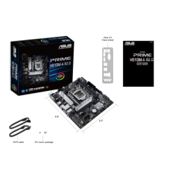 ASUS 90MB1FP0-M0EAY0 PRIME H510M-A R2.0 Placa Base micro ATX para Intel LGA 1200 y Chipset H470, DDR4 hasta 64GB