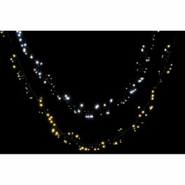 DKD Home Decor Luces Navidad Tradicional Blanco Amarillo 1x200x5 cm (2 Unidades)
