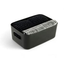 Today TOD3574641271251 Juego de Ducha con Cesta, Alfombrilla y Cortina - Negro Precio: 25.4999998. SKU: B18RFMQDXE