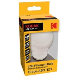 Bombilla Led Kodak Filamento Opalo Esferica Bombilla Led Kodak Filamento Opalo Esferica
