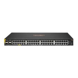 Hewlett Packard Enterprise Aruba 6100 48G Class4 PoE 4SFP+ 370W Switch - Gigabit, Capa 2, para SMB y Sucursales