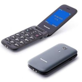 Teléfono Móvil Panasonic KX-TU400EXG para Personas Mayores/ Gris Teléfono Móvil Panasonic KX-TU400EXG para Personas Mayores/ Gris