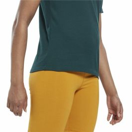 Camiseta de Manga Corta Mujer Reebok Identity Cian