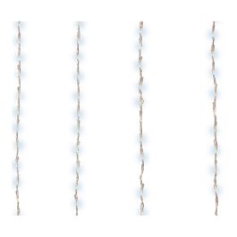Lumineo Cortina de LEDs para Balcón Exterior Blanco Frío 2x1m 220 LEDs IP44 Multifunción Precio: 32.79000054. SKU: S7903770