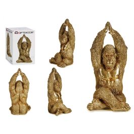 Gorila Yoga Manos Hacia Arriba Dorado Giftdecor 17x36x19 cm Resina Oro (4 Unidades) Precio: 51.49999943. SKU: S3609536