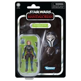 HASBRO Bo-Katan Kryze The Mandalorian Plazir-15 Star Wars Figura articulada 9,5cm con casco, blásters y sable oscuro