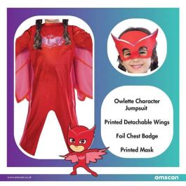Disfraz pj masks owlette roja talla 2-3 años Disfraz pj masks owlette roja talla 2-3 años