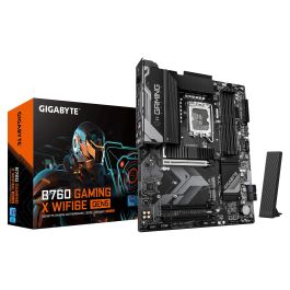 GIGABYTE B760 GAMING X WIFI6E GEN5 Placa Base ATX, Intel B760, LGA 1700, DDR5, Wi-Fi 6E, PCIe 5.0, 3x M.2, 2.5GbE LAN, Compatible Intel 14ª Gen Precio: 156.50000003. SKU: B1868RZNNA