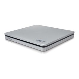 Hitachi-LG GP70NS50 Grabador DVD Portátil Ultra Slim USB 2.0 Plata, DVD±RW, Slot, Compatible con Windows 10/Mac