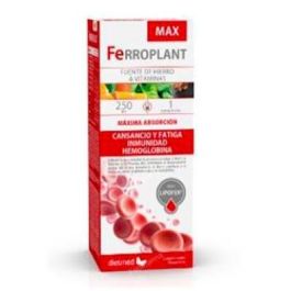 DIETMED Ferroplant Max 250Ml - Complemento Alimenticio con Hierro y Vitaminas para Disminuir Cansancio y Fatiga, Refuerzo Inmunitario Precio: 15.5899997. SKU: B1ASH4VV8X