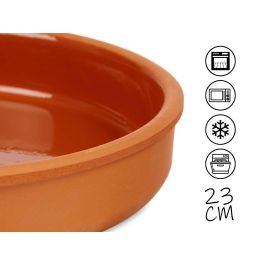 Cazuela Barro 23 Cm Color Marron La Dehesa (10 Unidades) Cazuela Barro 23 Cm Color Marron La Dehesa (10 Unidades)