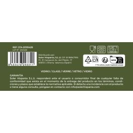 LAV Set de 4 Tazas de Café Ares Apilables, 9 cl (5.5 x 5.5 x 8 cm) - Colección Ares (6 Cajas)