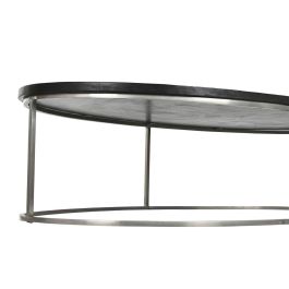 Mesa de Centro Home ESPRIT Negro Marfil 150 x 80 x 40 cm