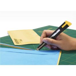 Olfa Cutter Standard 180 - Cuchilla Fracturable De 9 mm con Sistema Avance Automático Olfa Cutter Standard 180 - Cuchilla Fracturable De 9 mm con Sistema Avance Automático