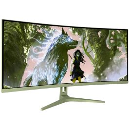 AROZZI Monitor Nova 34" VA 165Hz Curvo 1500R Verde