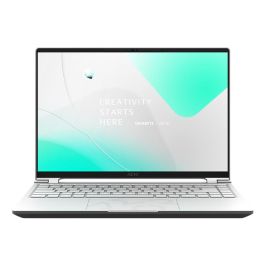 GIGABYTE AERO 14 OLED BMF-H2ESBB3SH Intel® Core™ i7 i7-13620H Portátil 35,6 cm (14") 2.8K 16 GB LPDDR5-SDRAM 512 GB SSD NVIDIA GeForce RTX 4050 Wi-Fi 6E (802.11ax) Windows 11 Home Plata