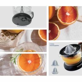 Arthur Martin AMPA07 Exprimidor eléctrico de cítricos 700 ml con 2 conos y pico vertedor