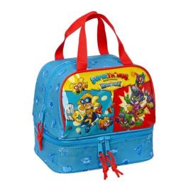 Portameriendas SuperThings Rescue force Azul PVC 20 x 20 x 15 cm Portameriendas SuperThings Rescue force Azul PVC 20 x 20 x 15 cm