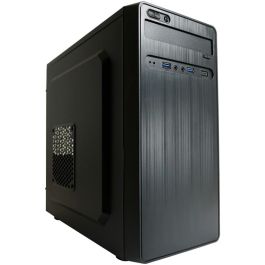 LC-Power LC-2017MB-ON Micro Torre PC Negra para Gaming, compatible con placas micro ATX y Mini-ITX