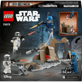 Lego Star Wars 75373 Pack Emboscada En Mandalore, Juguete Construible Para Niños +6 Años Con Minifiguras