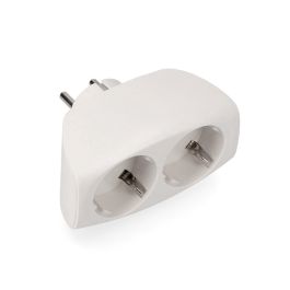 Edm Multiconector doble salida schuko 4.8mm, máxima potencia 3680w, blanco Precio: 3.50000002. SKU: S7916708
