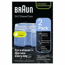 Braun BRA1738450882080 Cartucho de limpieza Clean & Renew CCR2 para estación SmartCare - Paquete de 2