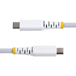 Cable USB Startech USB2CC1MNCBRWH Blanco 1 m
