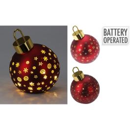 Bola de navidad led roja mate, blanco cálido, modelos variados ø15 cm Precio: 12.68999963. SKU: B12S56EQ2Z