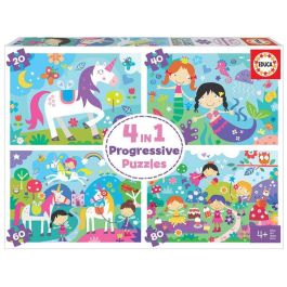 Educa Puzzles Progresivos 20-40-60-80 Piezas Mundo de Fantasía Precio: 10.7932. SKU: B17WFQY82F