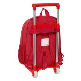 Safta Mochila 006+Carro 705 Sevilla FC Resistente al Agua 28x34x10 cm