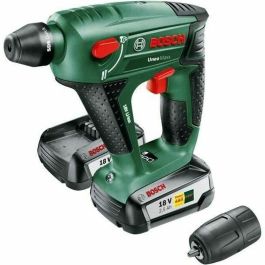 Bosch Uneo Maxx 18V 2x2,5Ah - Taladro Atornillador Percutor con Chip Syneon, para Hormigón y Madera, Compacto