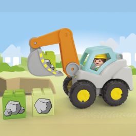 Playmobil Pala Excavadora Junior 71684 para Niños +12 Meses