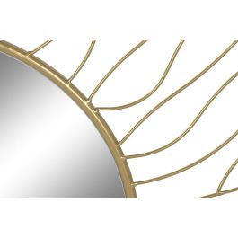 Espejo de pared Home ESPRIT Dorado 70 x 2 x 70 cm Espejo de pared Home ESPRIT Dorado 70 x 2 x 70 cm