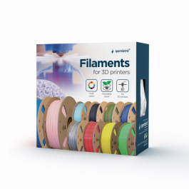 Gembird 3DP-PLA1.75GE-01-B Filamento 3D PLA 1.75mm Azul 330g para Impresora 3D Precio: 9.5900002. SKU: B1J4YASDLN