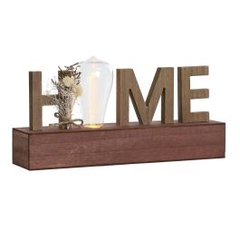 DKD Home Decor Decoración Luminosa Fall Shabby Natural Marrón 8 x 17 x 34 cm (2 Unidades) Precio: 24.50000014. SKU: B196DXTGKT