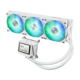 Asus LC 360 ARGB LCD White Edition Sistema de Refrigeración Líquida para CPU - 90RC01G2-B0EAY0, 360mm, Blanco