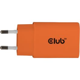Club3D CAC-3023 Cargador USB-C 30W Lifestyle, 2 Unidades Naranja Retail