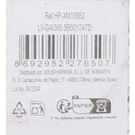 LAV Vaso Gaia Winter Bl, 475 ml, Modelo GAI365SB5017ATD, 7 x 11.5 x 7 cm (24 Unidades)