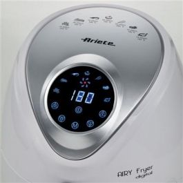 Ariete Freidora de Aire 4616/03 Blanca con Pantalla LCD Táctil, Cocina Saludable con Menos Grasa